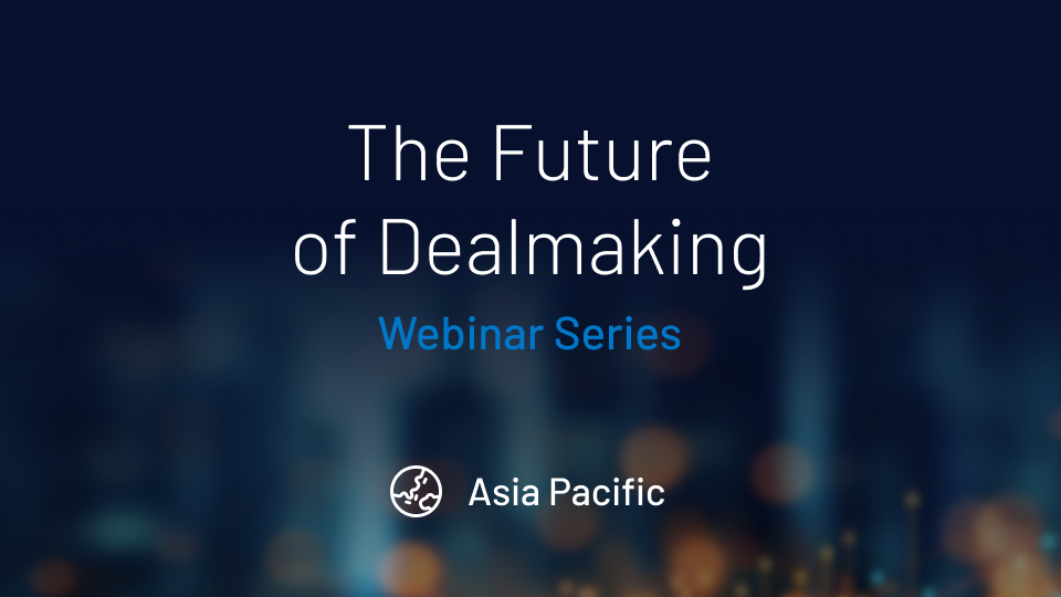 2025 Dealmaker Sentiment Assets Future of Dealmaking - Event Listing - APAC