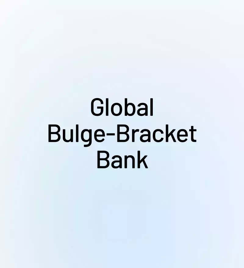 Global Bulge-Bracket Bank